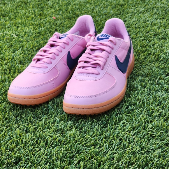 Nike Field General Durable Leather & Mesh Elemental Pink Women Shoes Size 8 - Picture 9 of 13